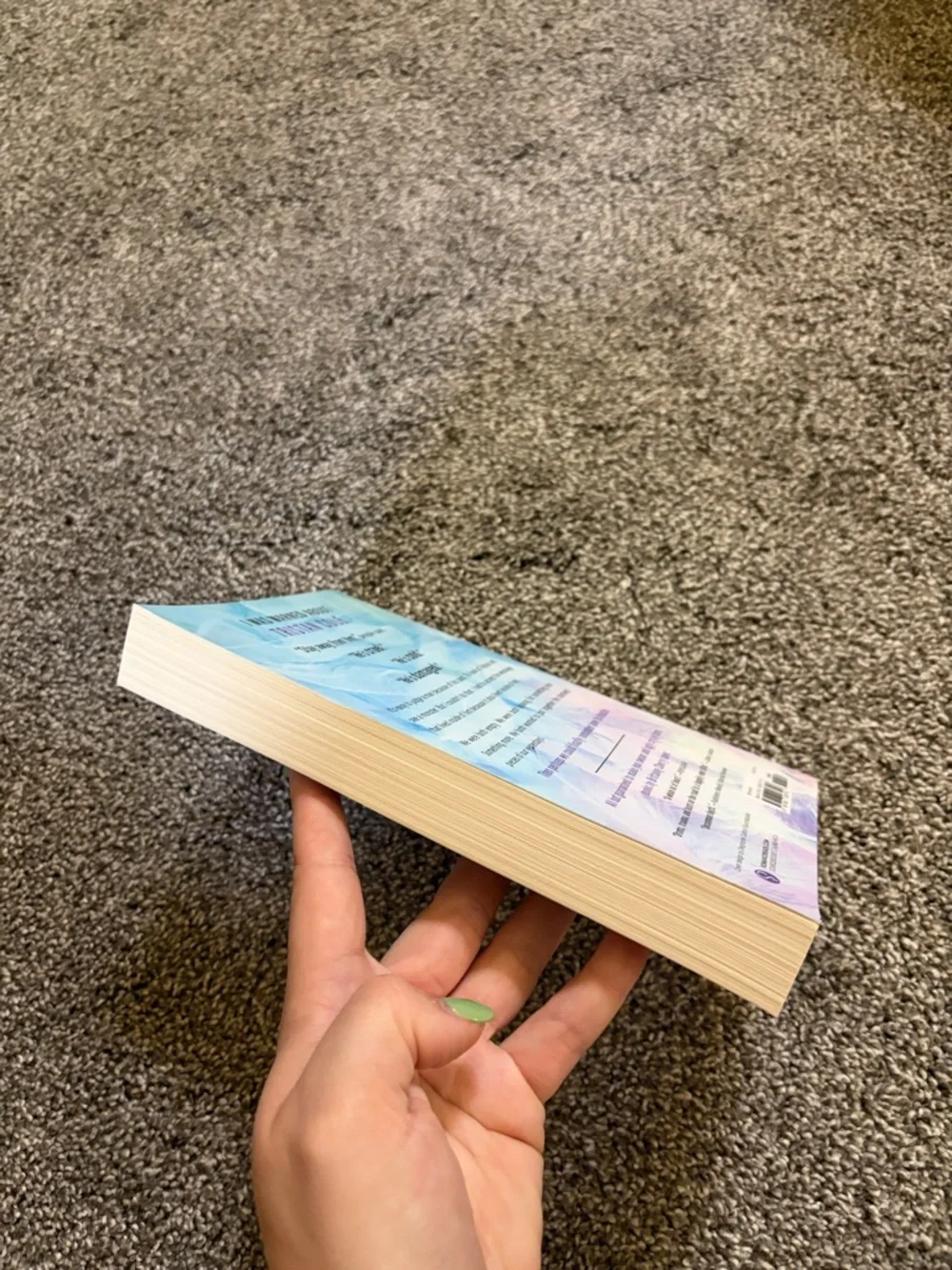 The Air He Breathes - Lavender Blue Paperback